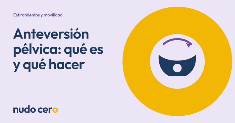 Portada de la guía de anteversión pélvica de Nudo Cero.