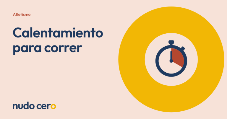 Portada de la guía de calentamiento para correr de Nudo Cero.