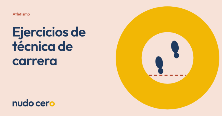 Portada de la guía de ejercicios de técnica de carrera de Nudo Cero.