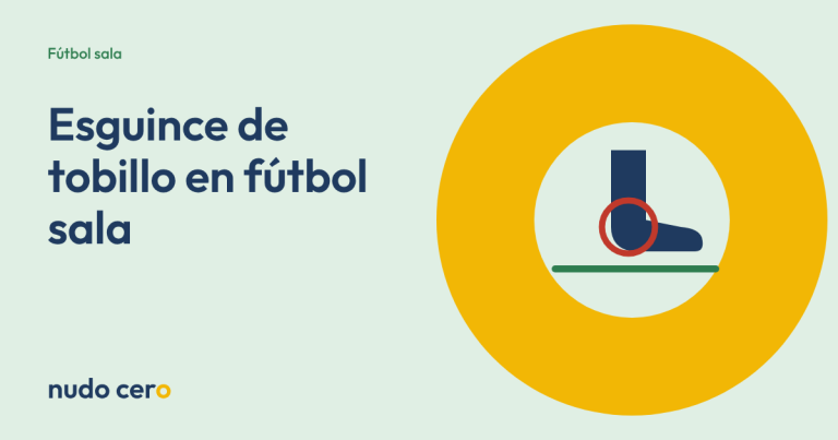 Esguince de tobillo en fútbol sala: qué hacer, cuándo volver a jugar y cómo evitar otro